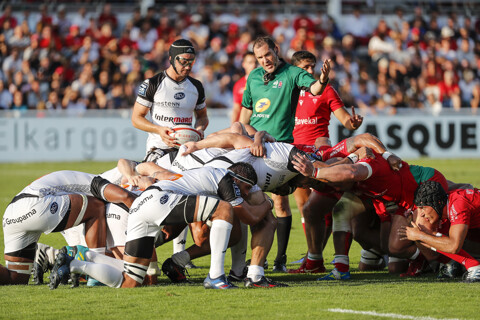 Biarritz Olympique Pays Basque vs RC Vannes - Match de rugby PROD2 Journée 2 à Biarritz - août 2019