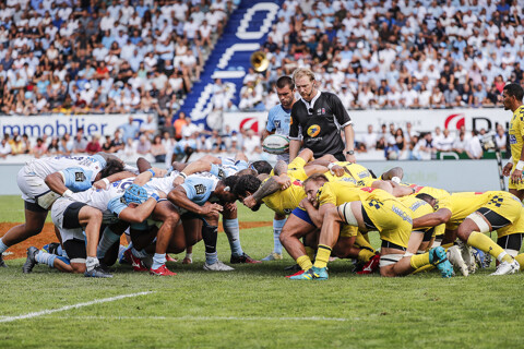 Aviron Bayonnais vs ASM Clermont Ferrand - Match de rugby TOP14 Journée 2 à Bayonne - août 2019